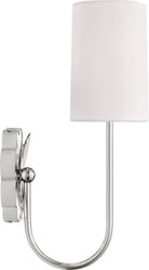Applique murale Spencer KSW1181PN de la collection Visual Comfort Studio, en nickel poli