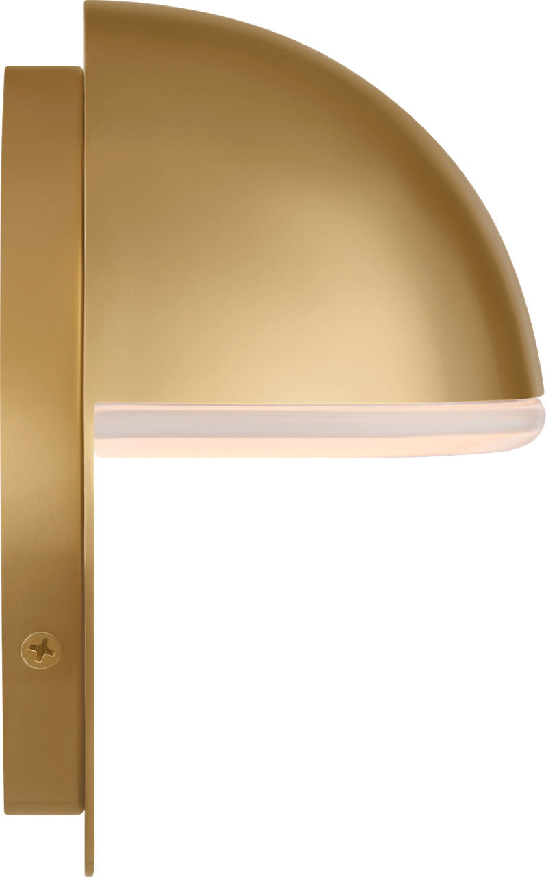 Visual Comfort Studio Collection KSW1211BBS Axel Sconce in Burnished Brass