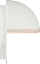 Applique murale Axel KSW1211MWT de la collection Visual Comfort Studio, en blanc mat