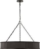 Visual Comfort Studio Collection PCC1008AI Ritz Chandelier in Aged Iron
