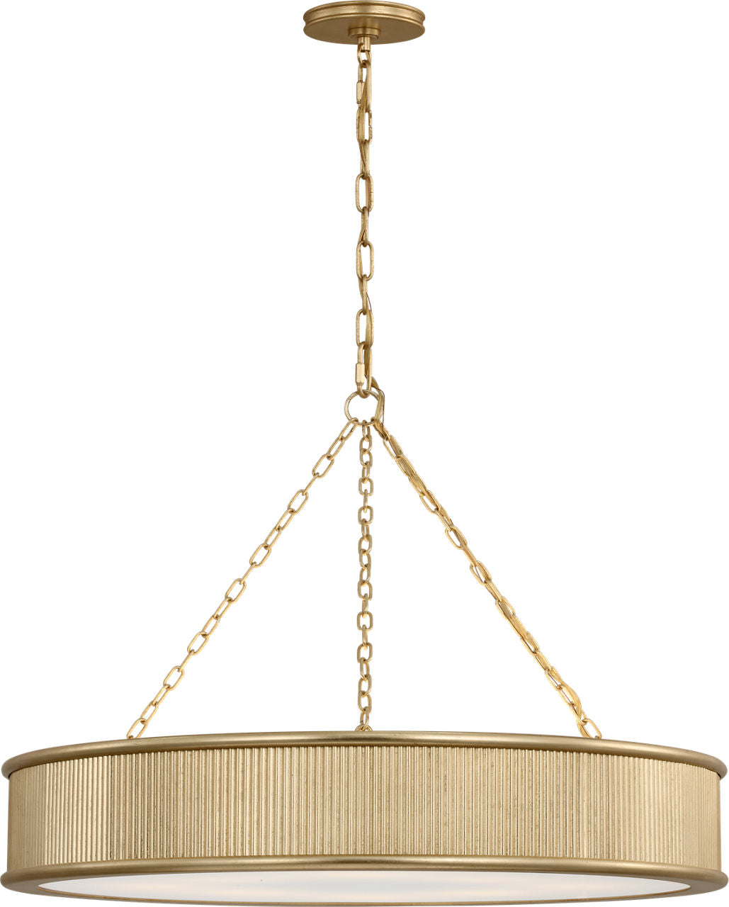 Visual Comfort Studio Collection PCC1008GD Ritz Chandelier in Gild