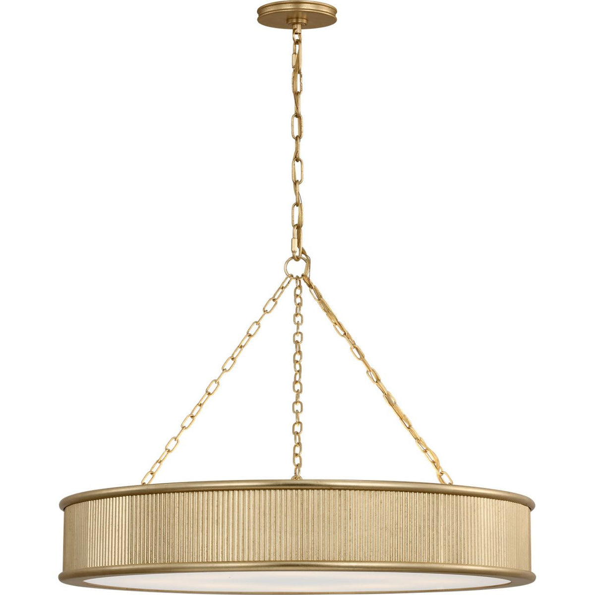 Visual Comfort Studio Collection PCC1008GD Ritz Chandelier in Gild