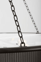 Visual Comfort Studio Collection PCC10110AI Ritz Chandelier in Aged Iron