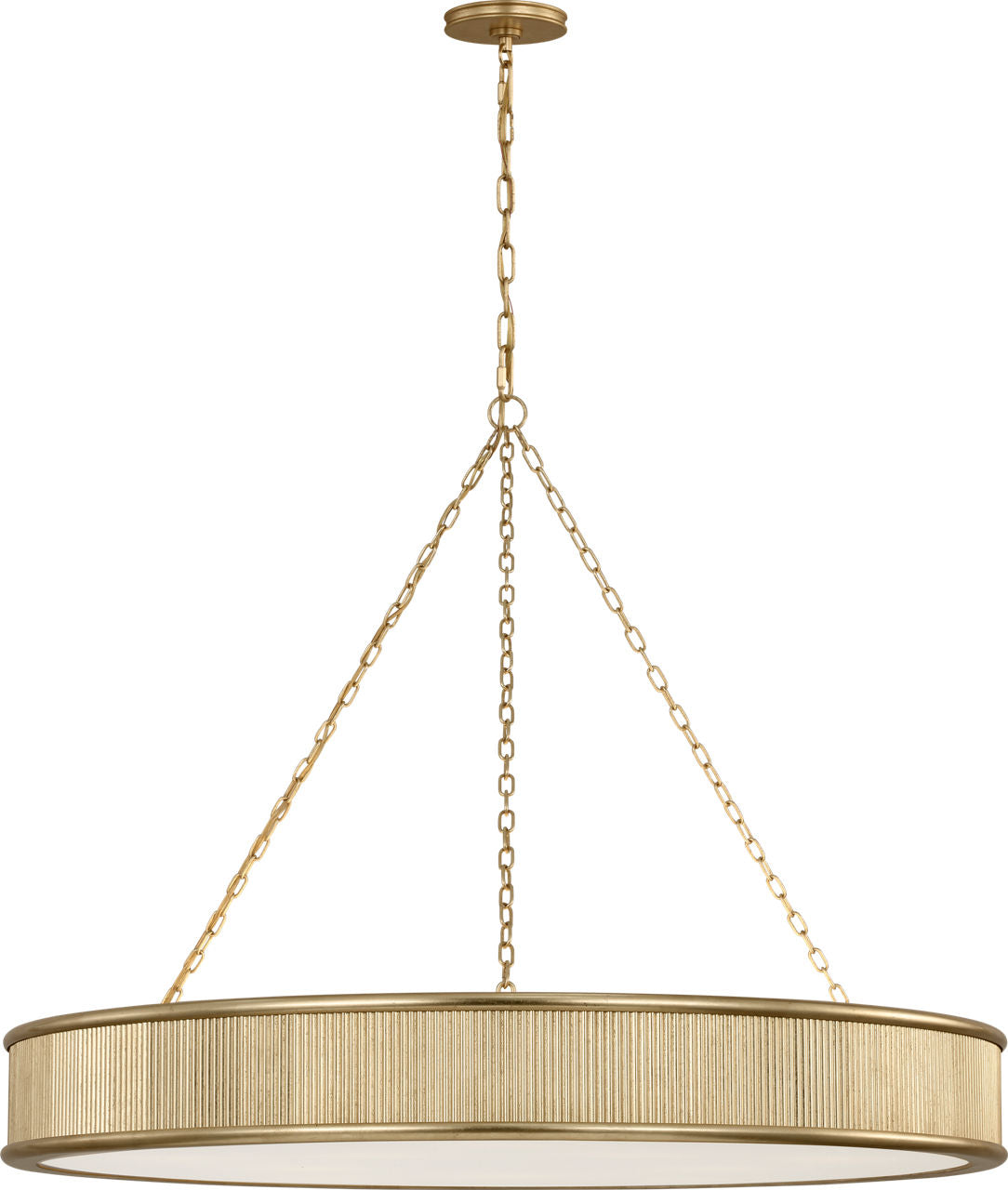 Visual Comfort Studio Collection PCC10110GD Ritz Chandelier in Gild