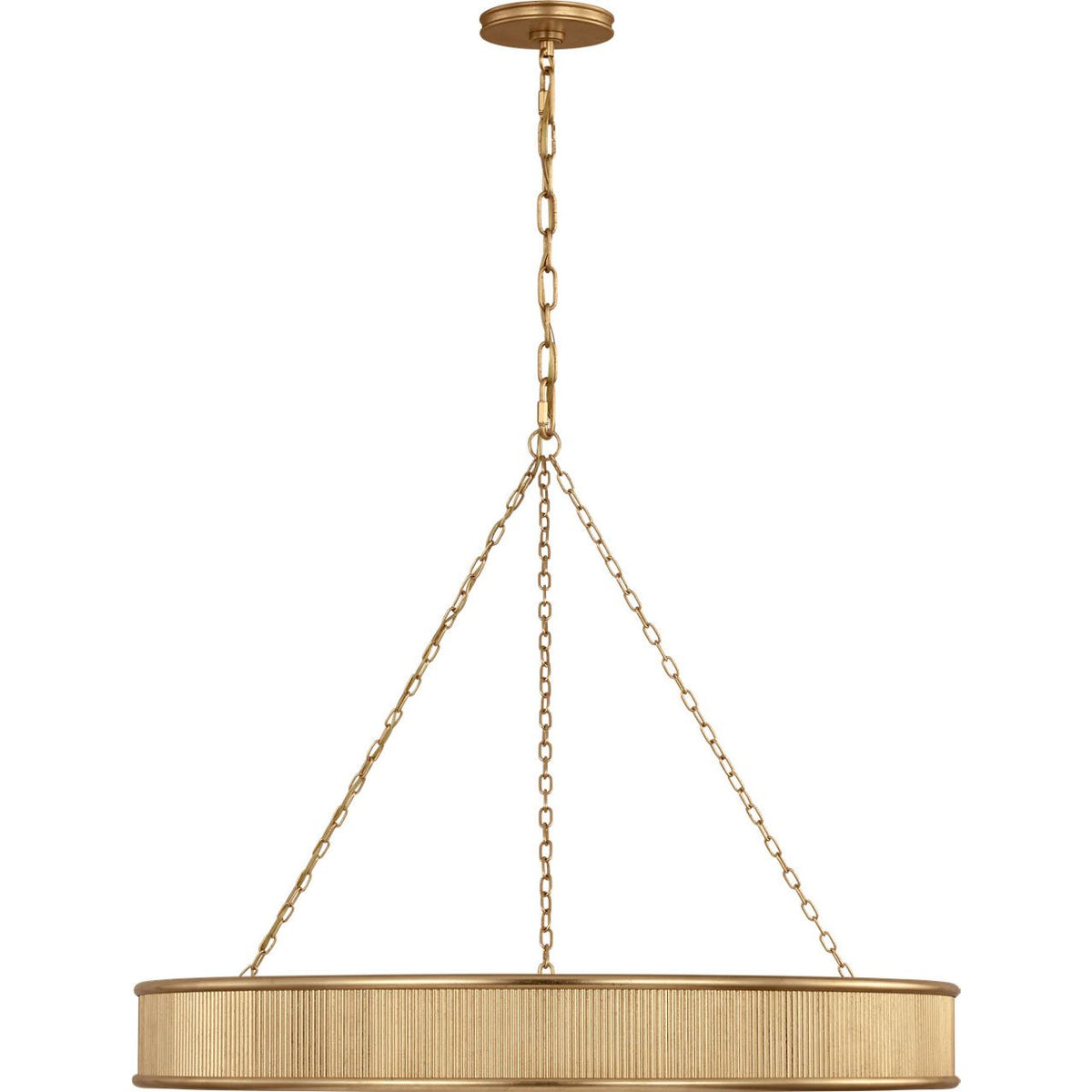 Visual Comfort Studio Collection PCC10110GD Ritz Chandelier in Gild