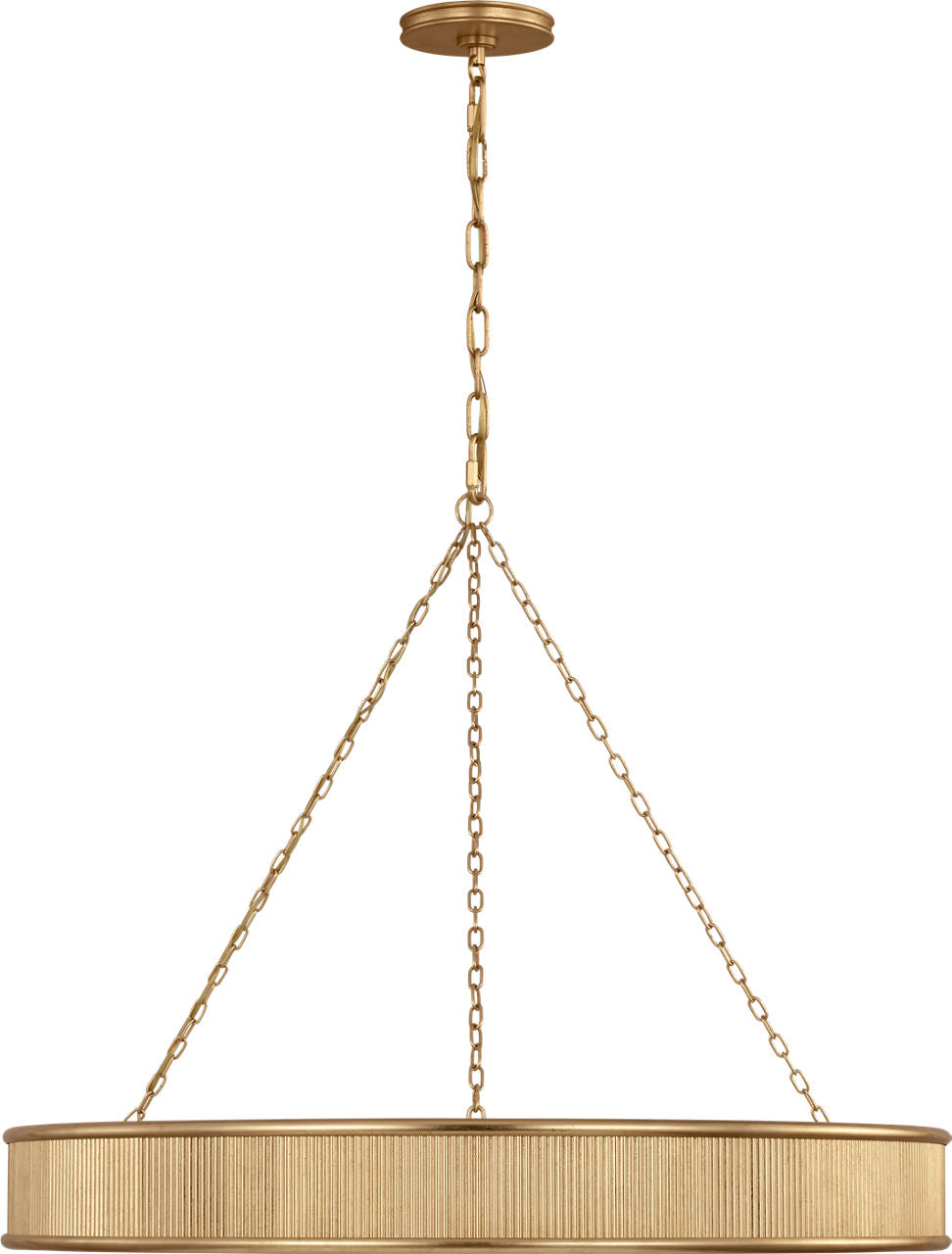 Visual Comfort Studio Collection PCC10110GD Ritz Chandelier in Gild