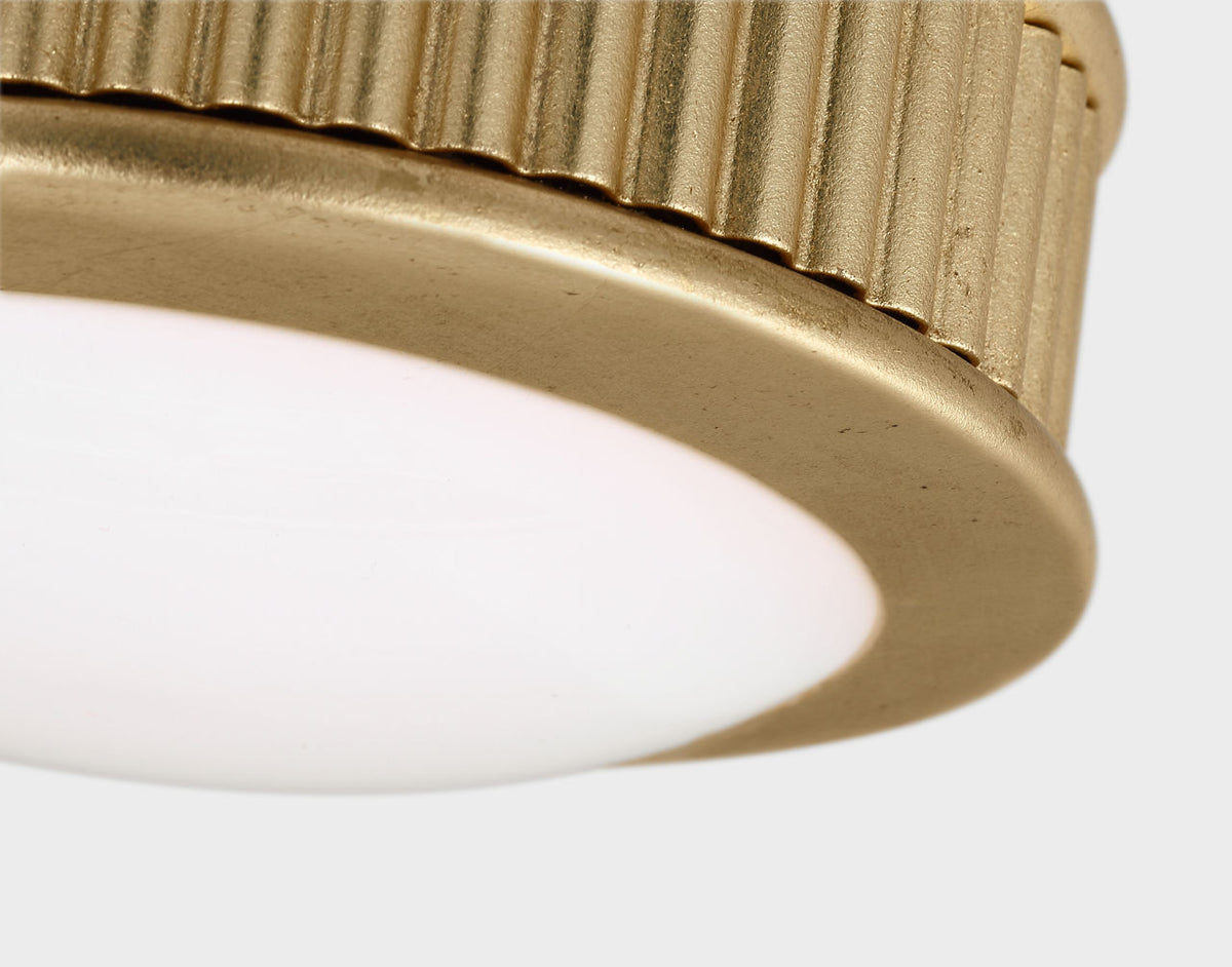 Visual Comfort Studio Collection PCF1001GD Ritz Flush Mount in Gild