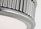 Collection Studio de confort visuel PCF1001PN Ritz Plafonnier en nickel poli