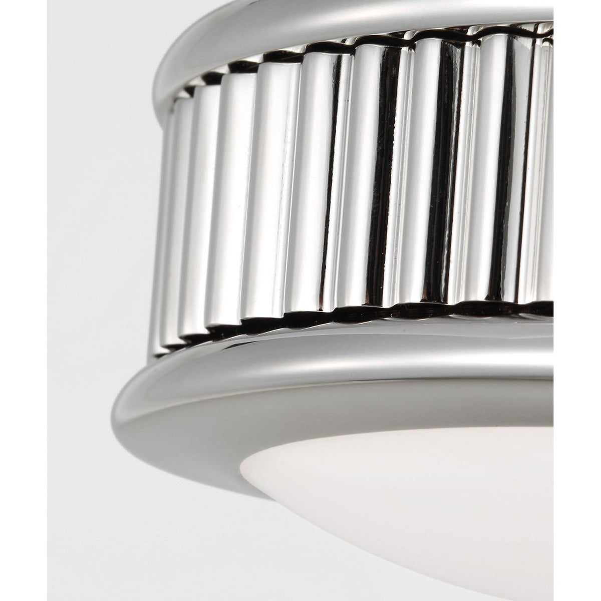 Collection Studio de confort visuel PCF1001PN Ritz Plafonnier en nickel poli