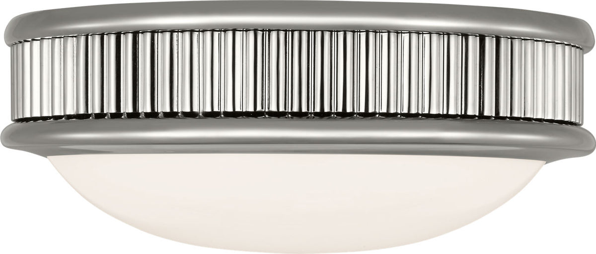 Visual Comfort Studio Collection PCF1011PN Ritz Flush Mount in Polished Nickel
