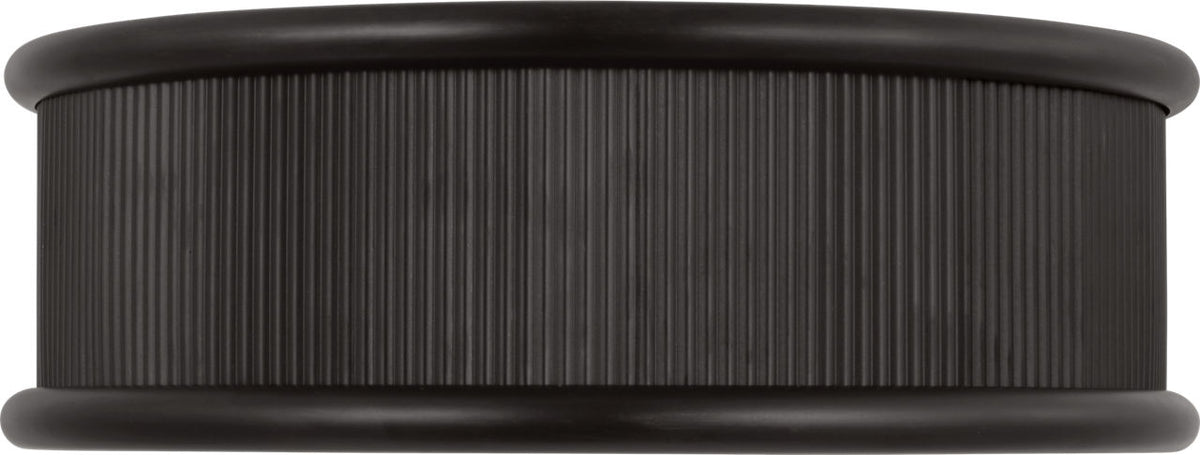 Visual Comfort Studio Collection PCF1025AI Ritz Large Flush Mount in Aged Iron