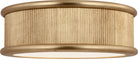 Visual Comfort Studio Collection PCF1025GD Ritz Large Flush Mount in Gild