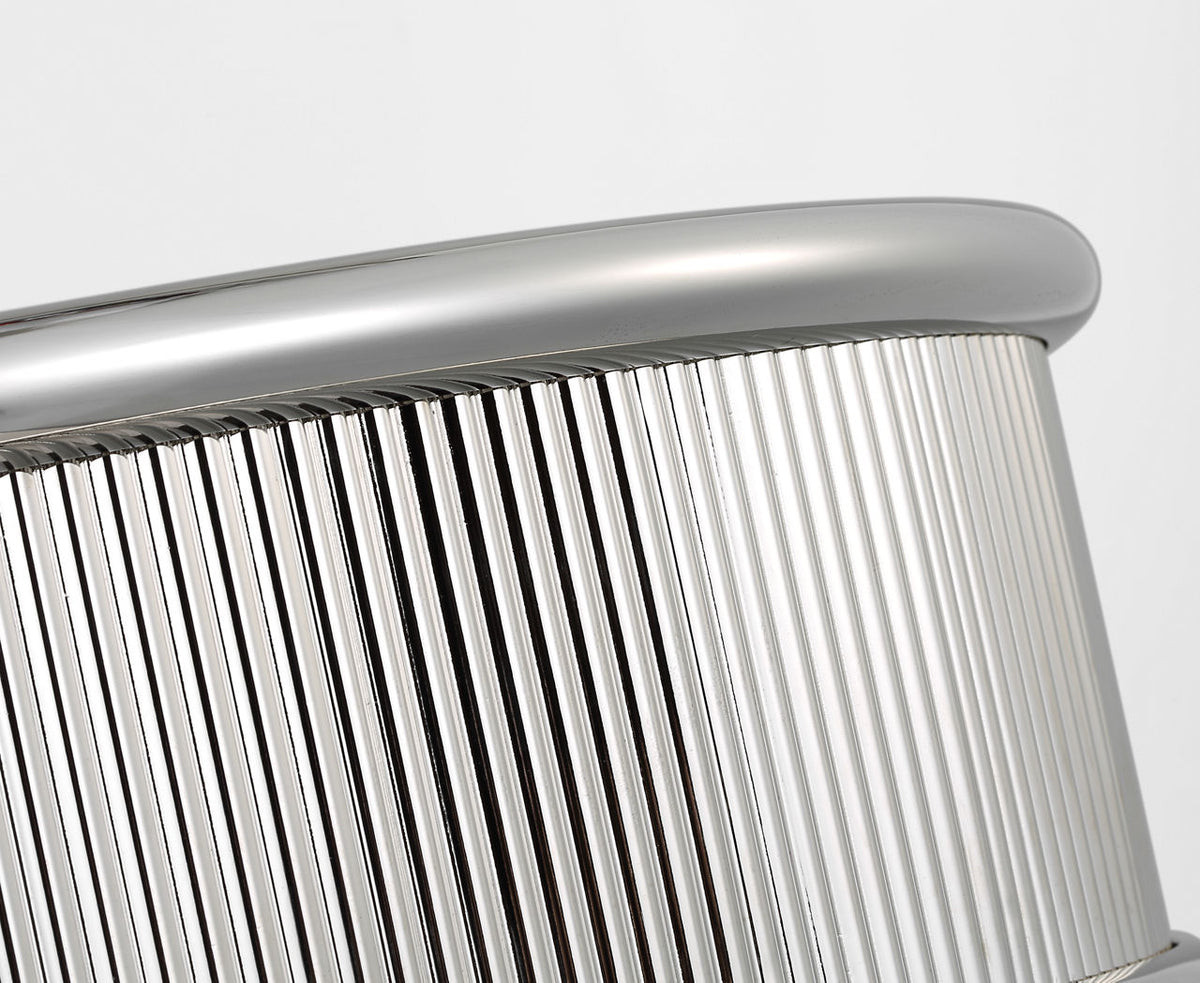 Visual Comfort Studio Collection PCF1025PN Ritz Large Flush Mount in Polished Nickel