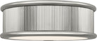 Visual Comfort Studio Collection PCF1025PN Ritz Large Flush Mount in Polished Nickel