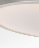 Collection Studio Visual Comfort PCF1041PN Dupont Rond Semi-Plafonnier en nickel poli