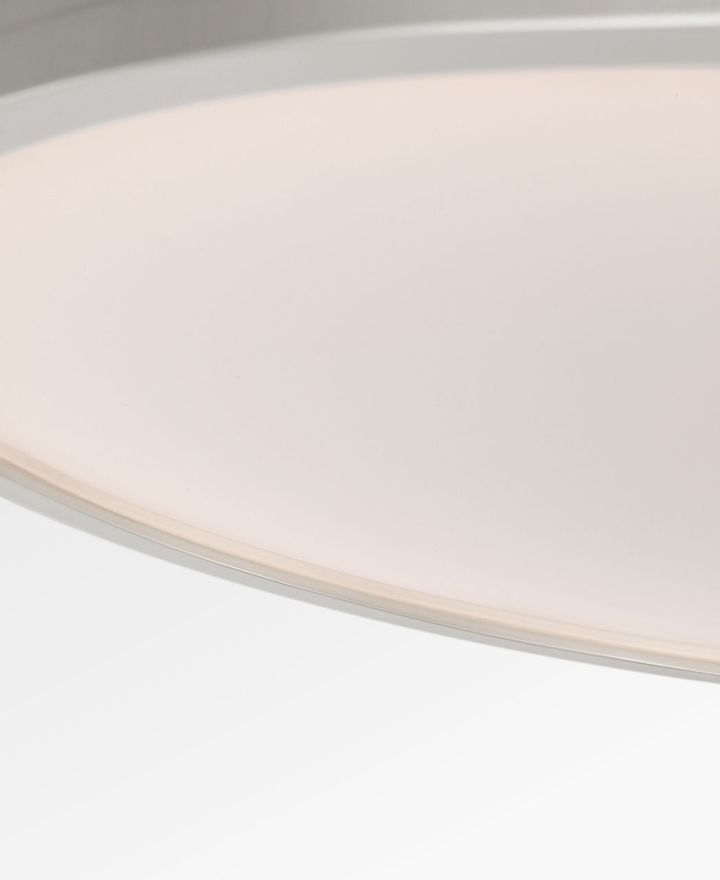 Visual Comfort Studio Collection PCF1041PN Dupont Round Semi-Flush Mount in Polished Nickel