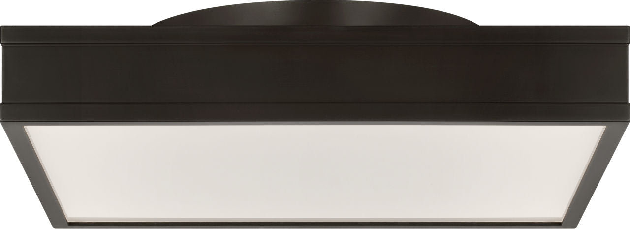 Visual Comfort Studio Collection PCF1061AI Dupont Square Semi-Flush Mount in Aged Iron