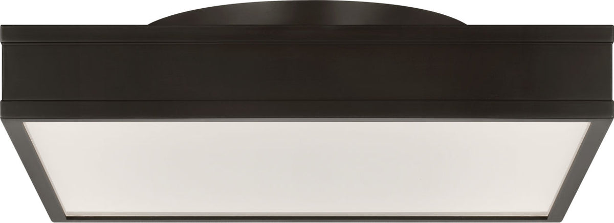 Visual Comfort Studio Collection PCF1061AI Dupont Square Semi-Flush Mount in Aged Iron