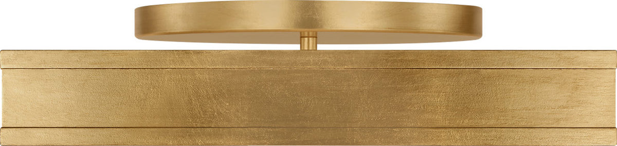 Visual Comfort Studio Collection PCF1061GD Dupont Square Semi-Flush Mount in Gild