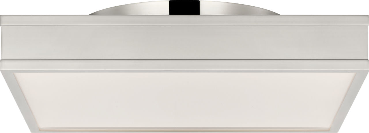 Visual Comfort Studio Collection PCF1061PN Dupont Square Semi-Flush Mount in Polished Nickel