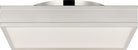 Visual Comfort Studio Collection PCF1061PN Dupont Square Semi-Flush Mount in Polished Nickel