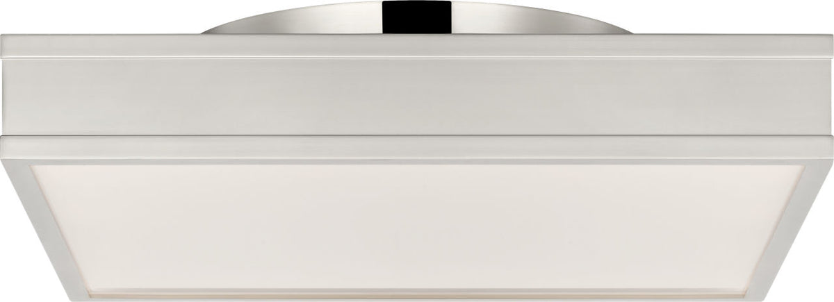 Visual Comfort Studio Collection PCF1061PN Dupont Square Semi-Flush Mount in Polished Nickel