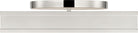 Visual Comfort Studio Collection PCF1061PN Dupont Square Semi-Flush Mount in Polished Nickel