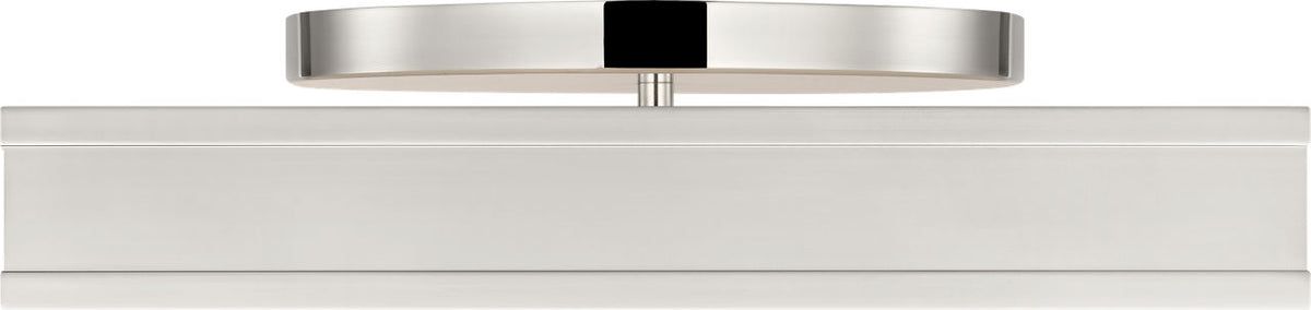 Visual Comfort Studio Collection PCF1061PN Dupont Square Semi-Flush Mount in Polished Nickel