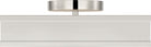 Visual Comfort Studio Collection PCF1071PN Dupont Square Semi-Flush Mount in Polished Nickel