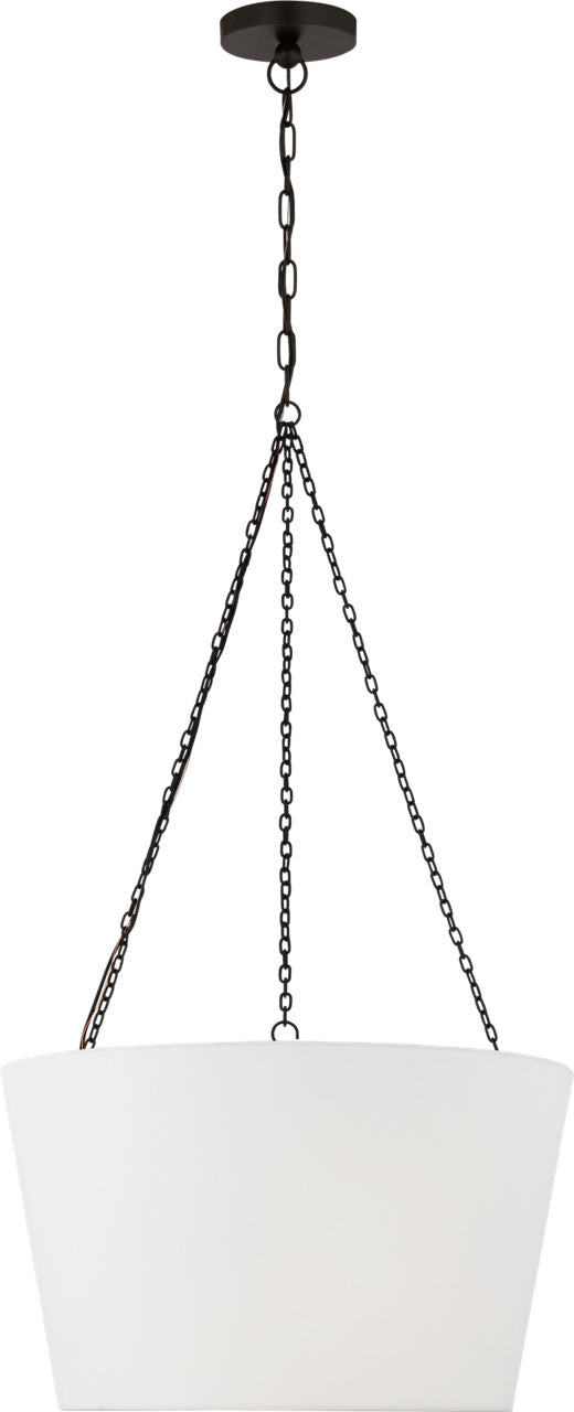 Visual Comfort Studio Collection PCP1033AI Herve Hanging Shade in Aged Iron