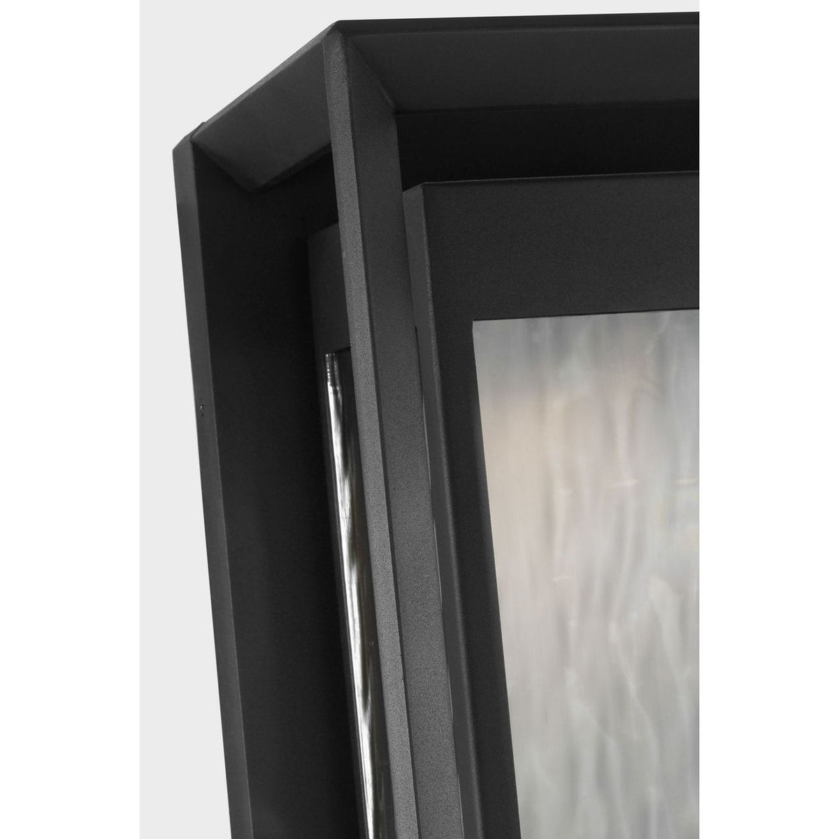Visual Comfort Studio Collection OL13704TXB-L1 Urbandale Outdoor Lantern in Textured Black