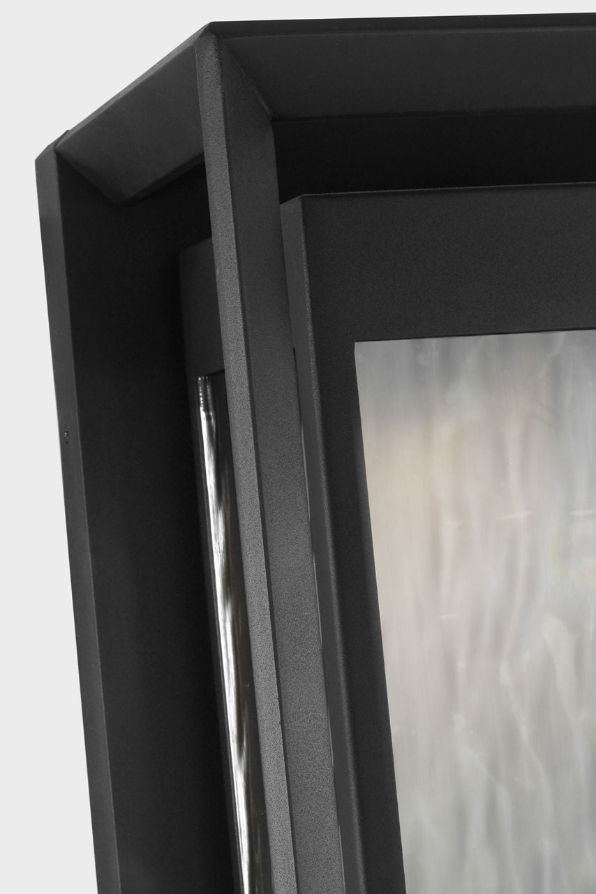 Visual Comfort Studio Collection OL13704TXB-L1 Urbandale Outdoor Lantern in Textured Black