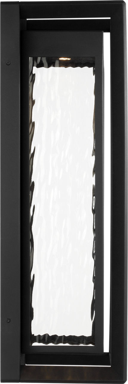 Visual Comfort Studio Collection OL13704TXB-L1 Urbandale Outdoor Lantern in Textured Black