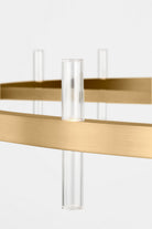 Visual Comfort Studio Collection SLC10940BBS Silas Chandelier in Burnished Brass
