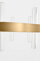 Visual Comfort Studio Collection SLC11032BBS Silas Chandelier in Burnished Brass