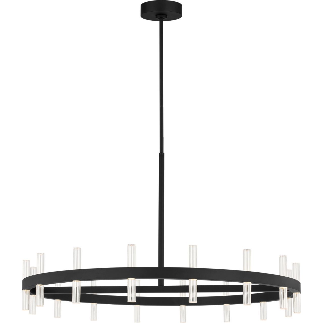 Collection Studio Visual Comfort SLC11032MBK Silas Suspendu en noir de minuit