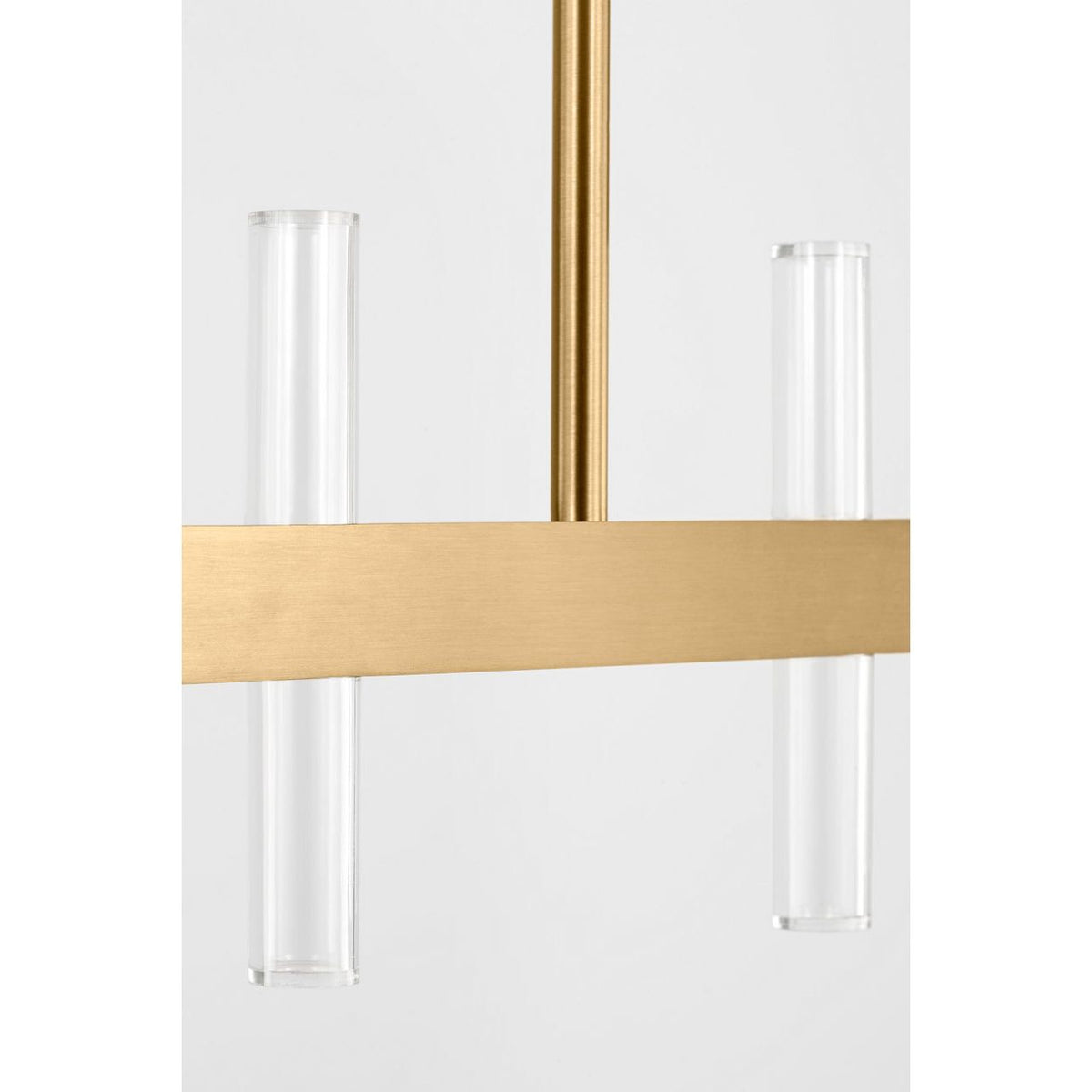 Collection Studio Visual Comfort SLC11120BBS Silas Linéaire Suspendu en laiton bruni
