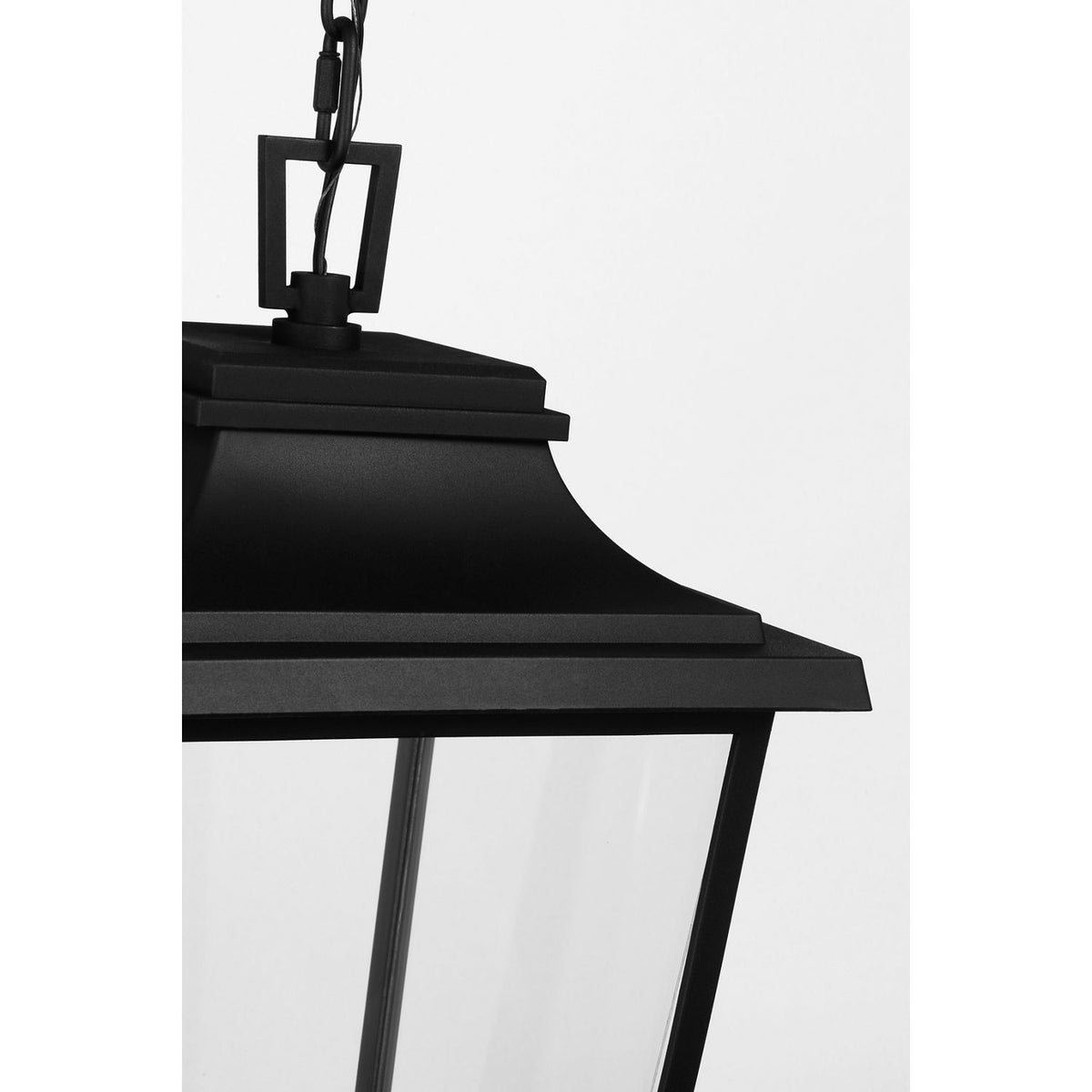 Visual Comfort Studio Collection SLO1271TXB Warren StoneStrong Medium Pendant Lantern