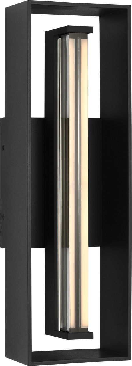 Visual Comfort Studio Collection SLO1331TXB Abner Lantern in Textured Black
