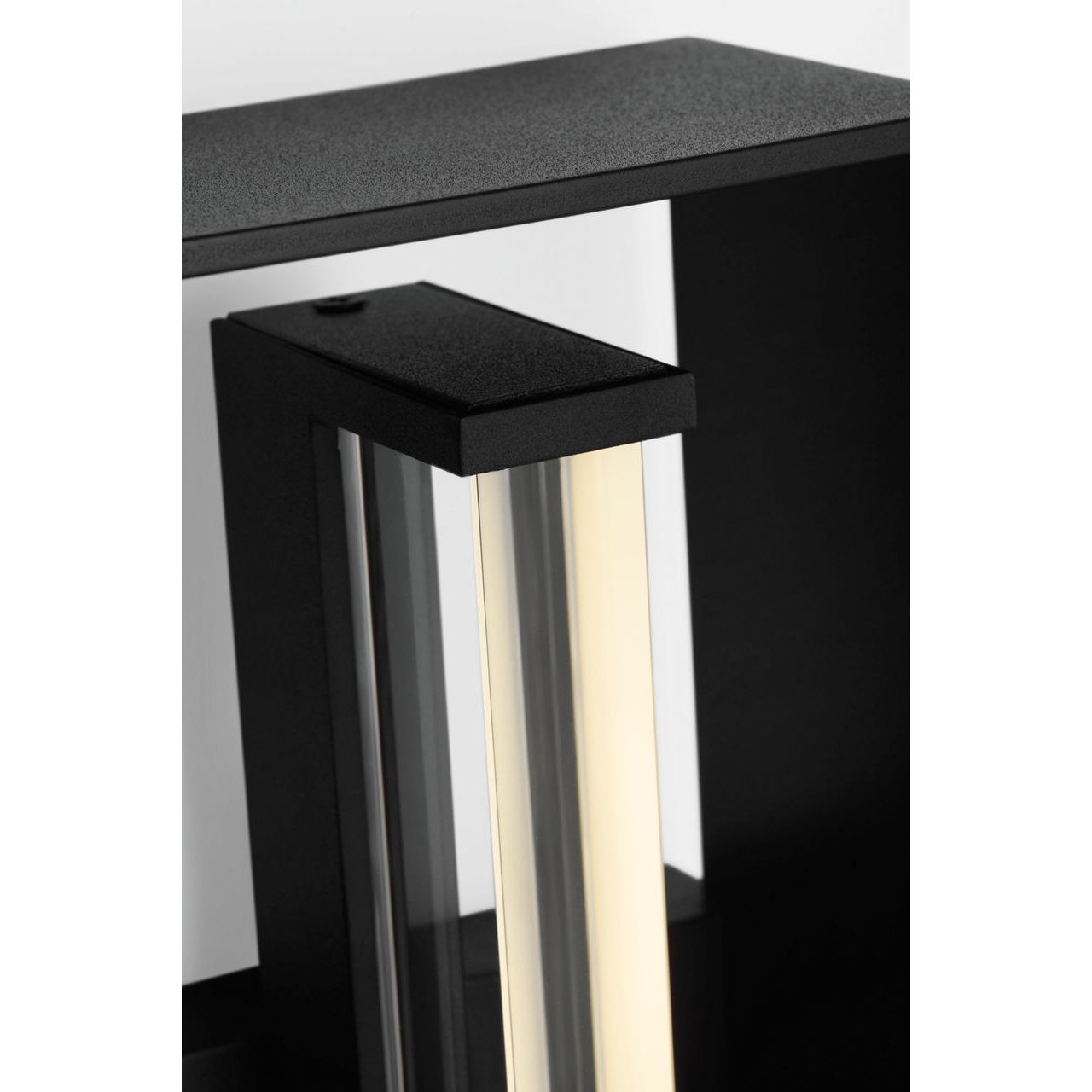 Visual Comfort Studio Collection SLO1331TXB Abner Lantern in Textured Black