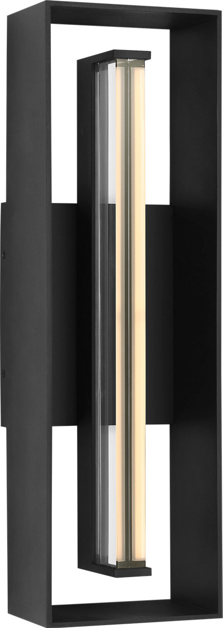 Visual Comfort Studio Collection SLO1351TXB Abner Lantern in Textured Black