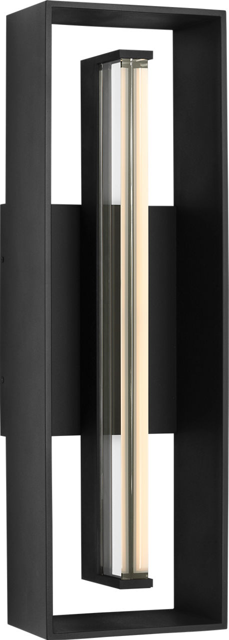 Visual Comfort Studio Collection SLO1361TXB Abner Lantern in Textured Black