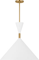 Collection Studio Visual Comfort SLP1021BBS Bodhi Suspension en laiton bruni