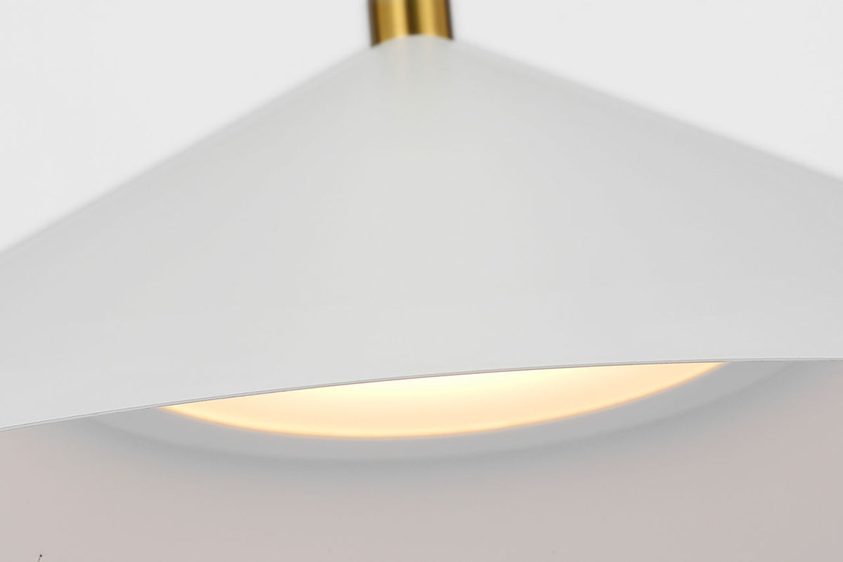 Visual Comfort Studio Collection SLP1031BBS Bodhi Pendant in Burnished Brass