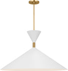 Collection Studio Visual Comfort SLP1031BBS Bodhi Suspension en laiton bruni
