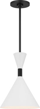 Collection Studio Visual Comfort SLP1041MBK Bodhi Suspension en noir de minuit