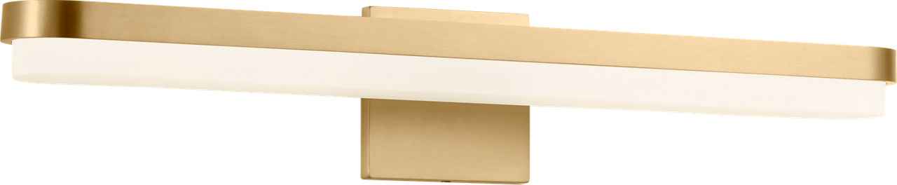 Visual Comfort Studio Collection SLV1021BBS Ismary Bath in Burnished Brass