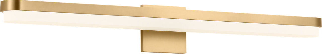 Visual Comfort Studio Collection SLV1041BBS Ismary Bath in Burnished Brass