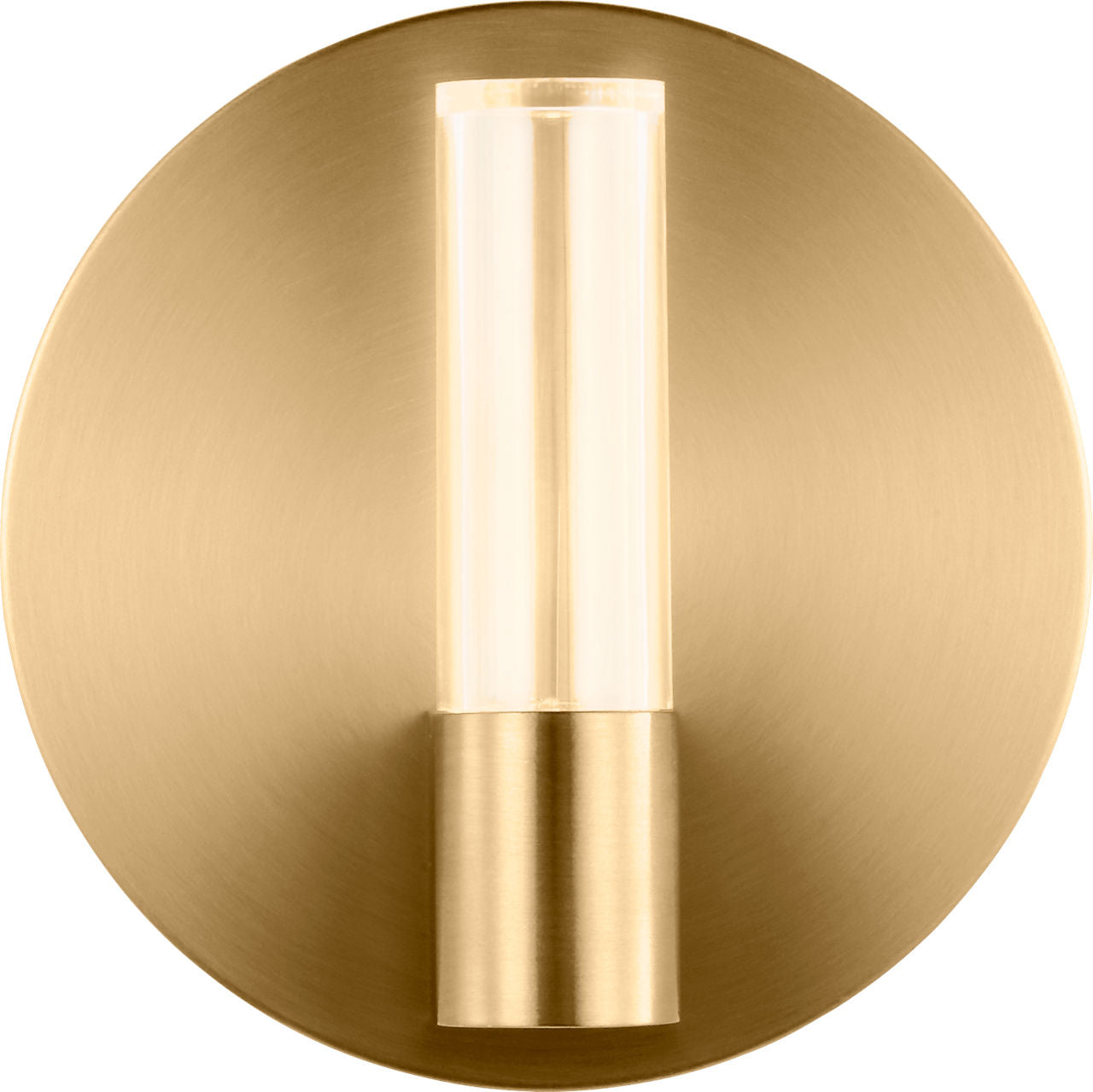 Visual Comfort Studio Collection SLW1071BBS Silas Sconce in Burnished Brass