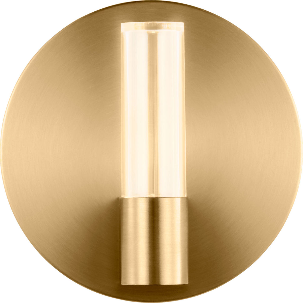 Visual Comfort Studio Collection SLW1071BBS Silas Sconce in Burnished Brass